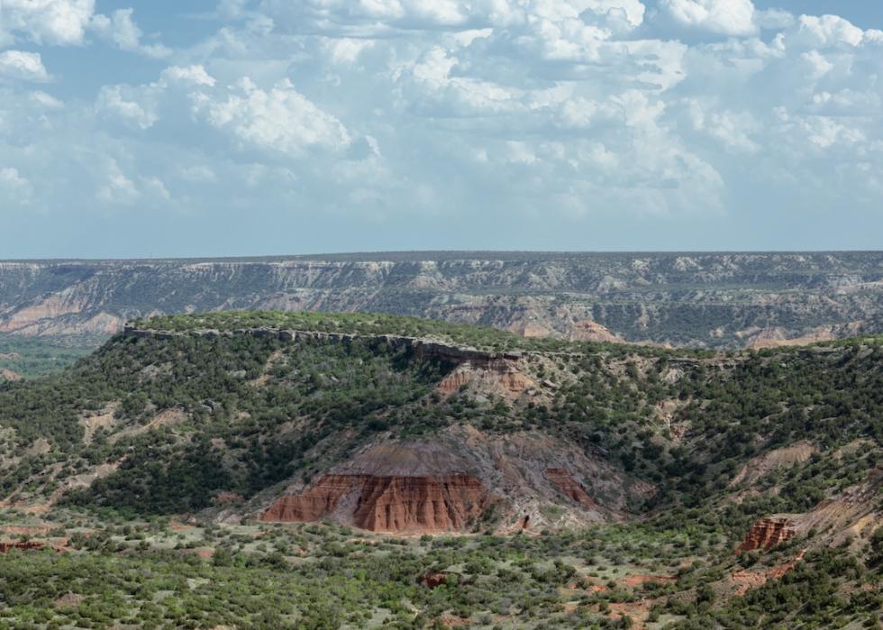 Palo Duro Canyon in Canyon, Texas.