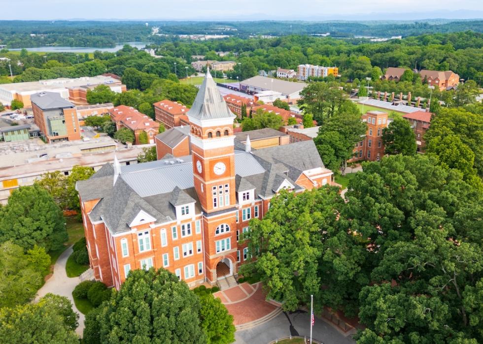 Tillman Hall on the Clemson University campus in South Carolina.