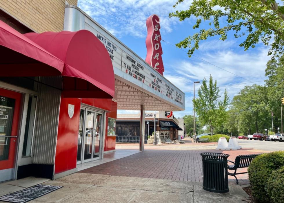 An old theater in Florence, Alabama.