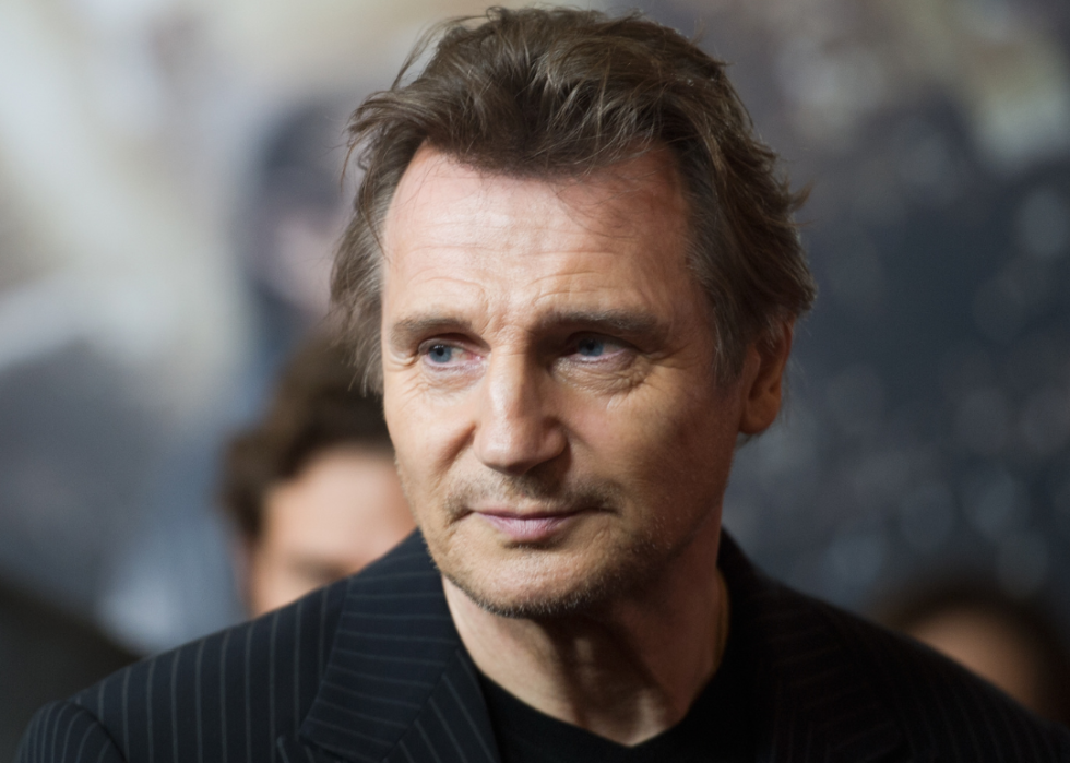 Liam Neeson attends event.