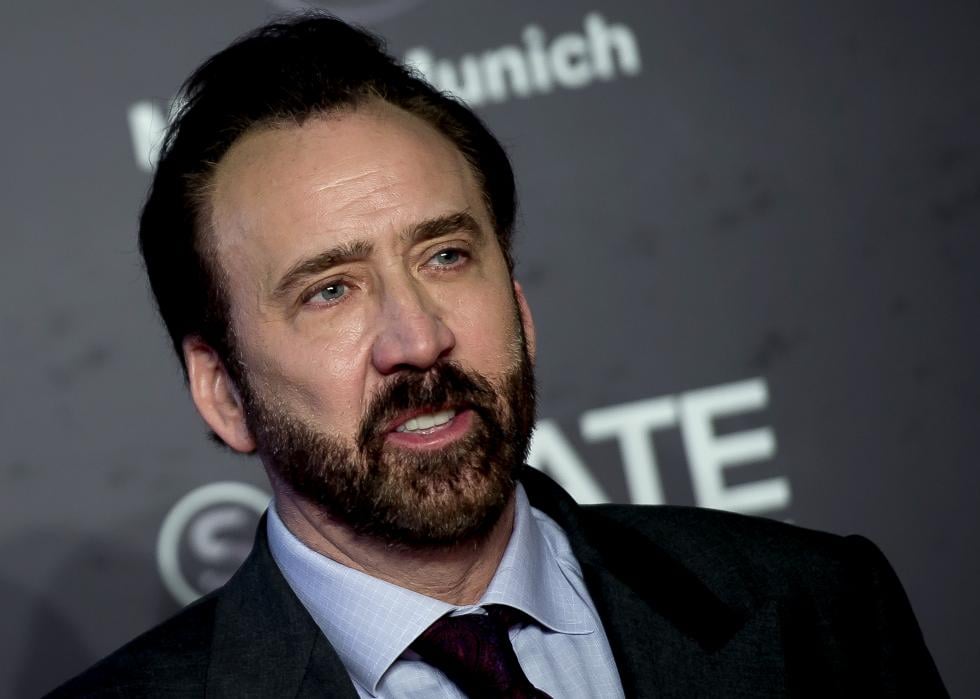 Nicolas Cage attends event.