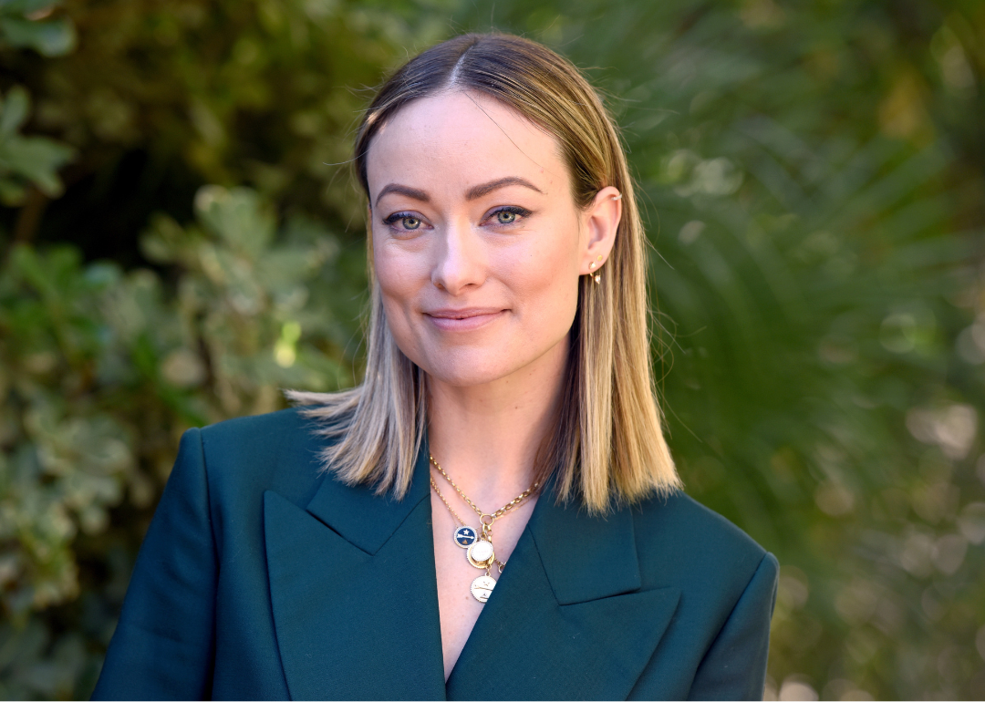 Olivia Wilde attends an event in Palm Springs.