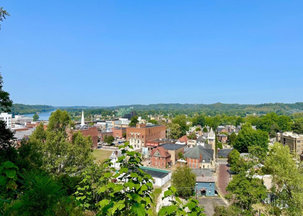 Downtown Parkersburg.
