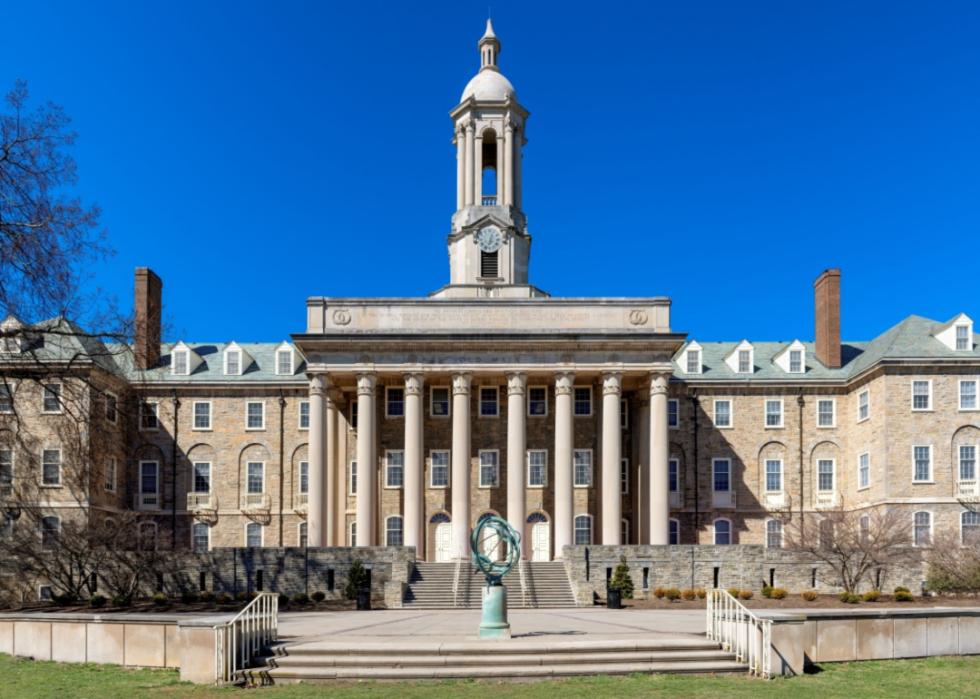 The Old Main building at Penn State.