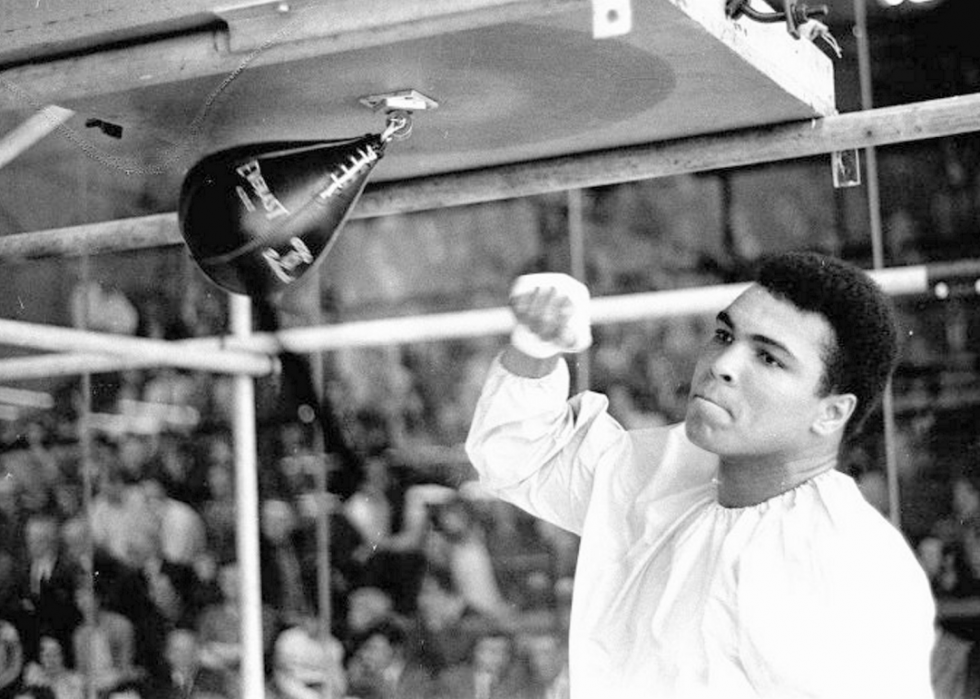 Muhammad Ali in Dublin for Fight with Al Blue Lewis, circa July 1972.