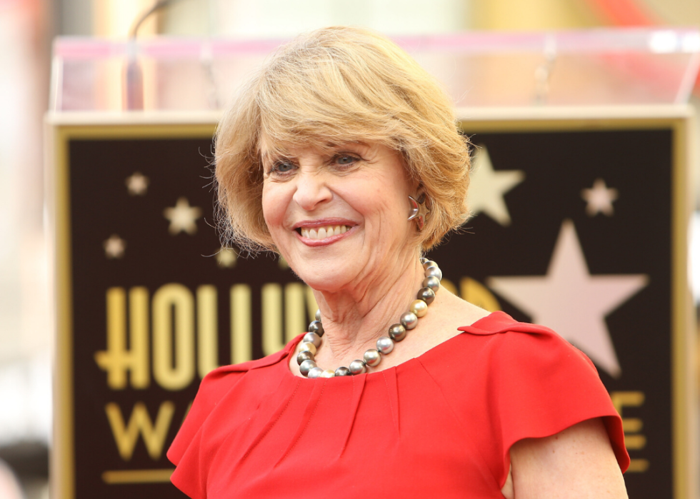 Dagmar Dolby attends a ceremony honoring Ray Dolby in Hollywood.