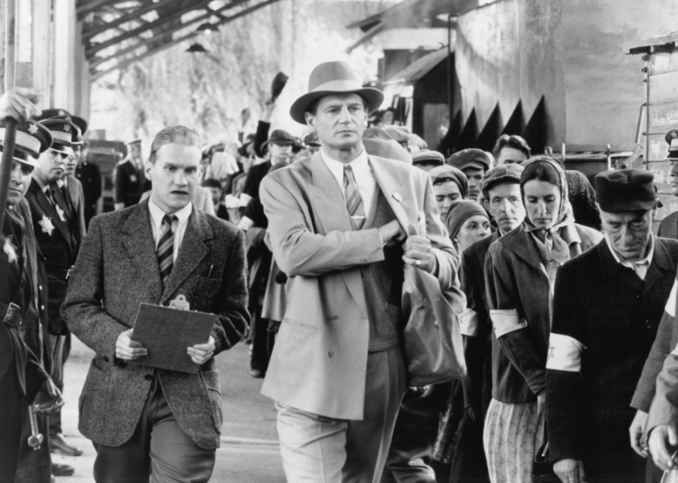 Liam Neeson in a scene from "Schindler's List"