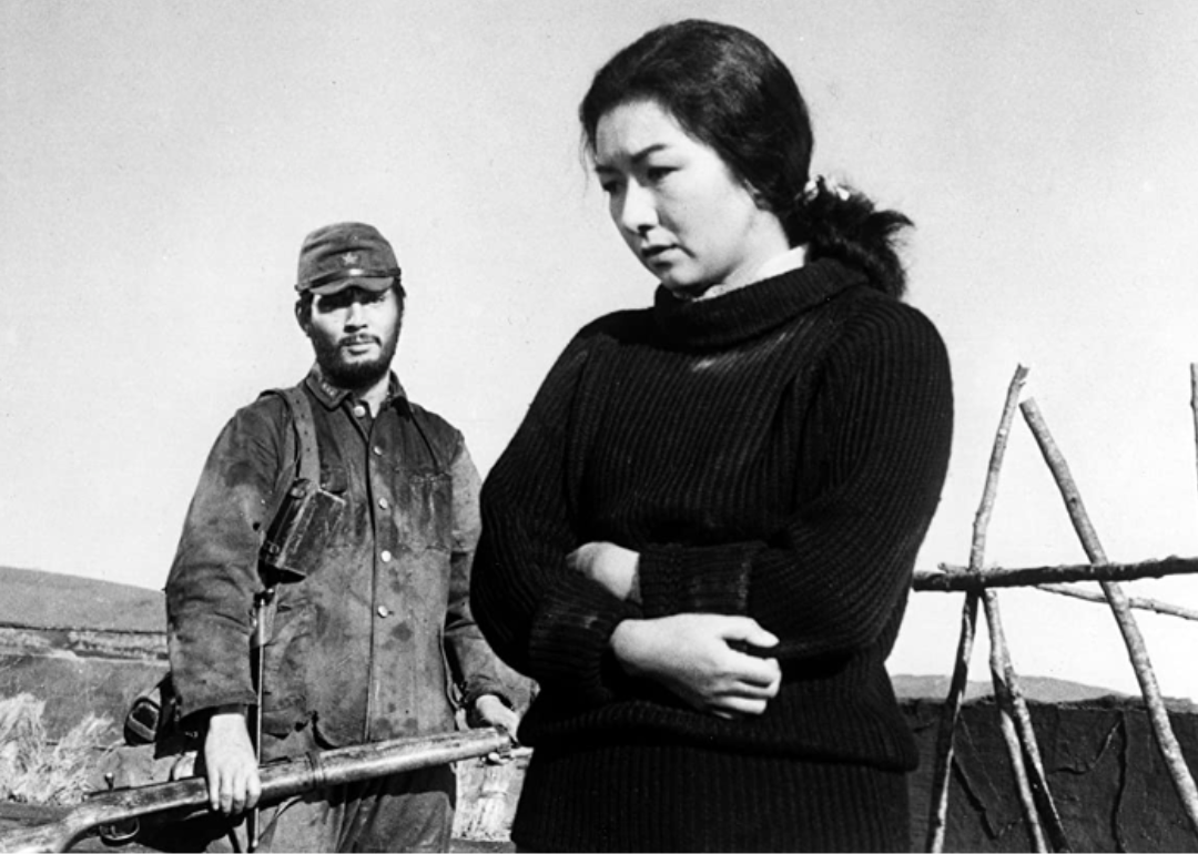 Tatsuya Nakadai in The Human Condition III: A Soldier's Prayer.