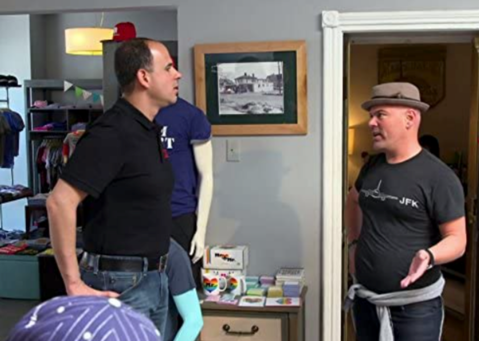 Host Marcus Lemonis in a scene from The Profit