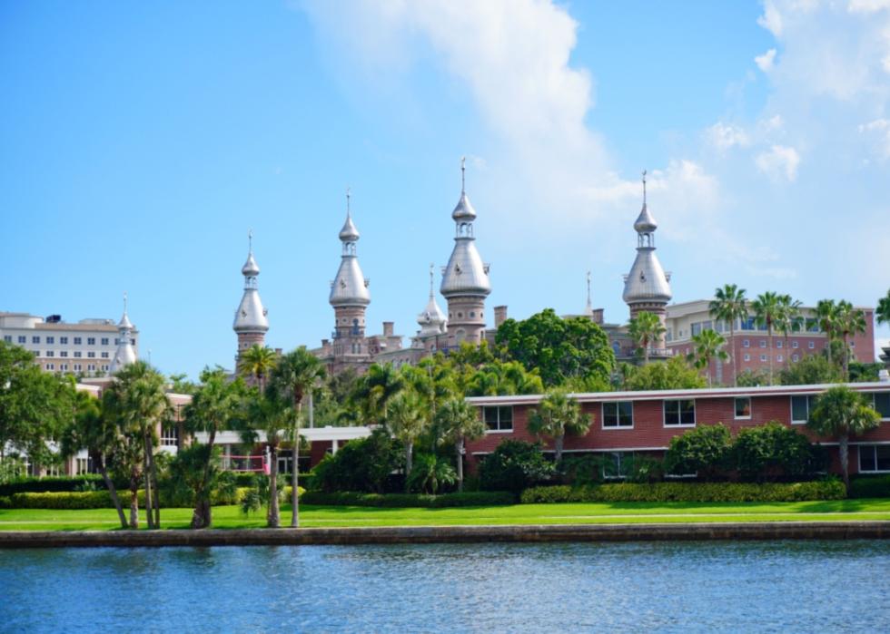 University of Tampa on the river.