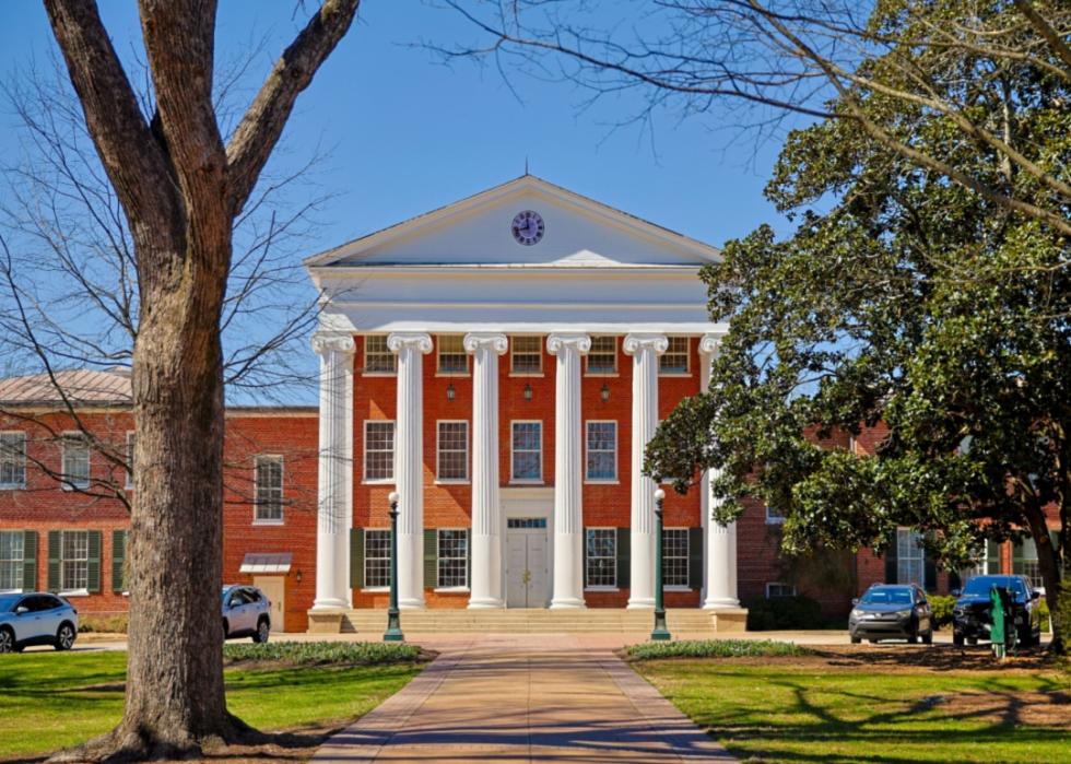 The Lyceum building at University of Mississippi.