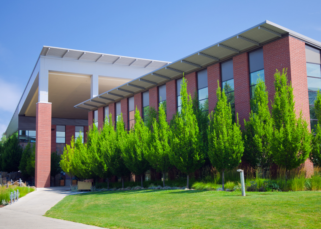 A building on the campus of Central Washington University.