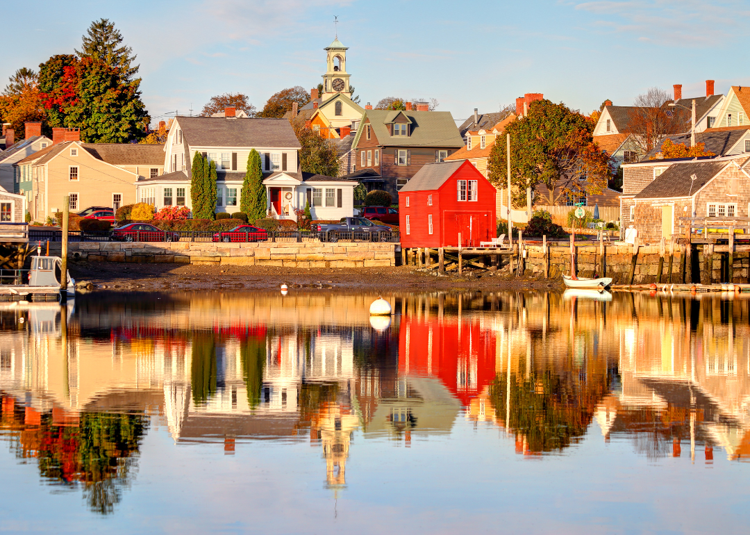 A neighborhood in Portsmouth.