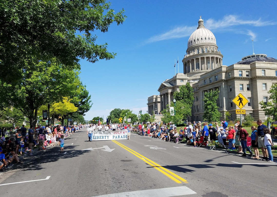 The Fourth of July Parade in Boise, Idaho.