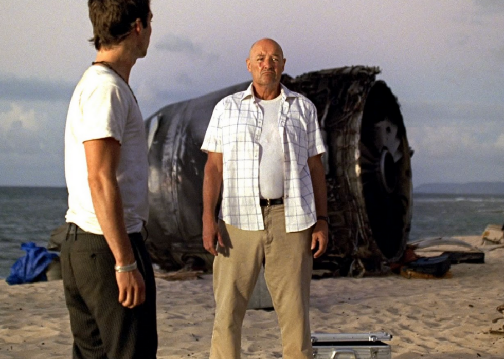 John Locke (Terry O'Quinn) in Lost, Season 1, Episdoe 4