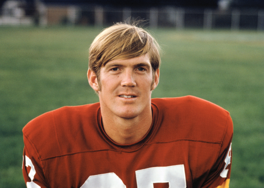Jerry Smith of the Washington Redskins football team in uniform.