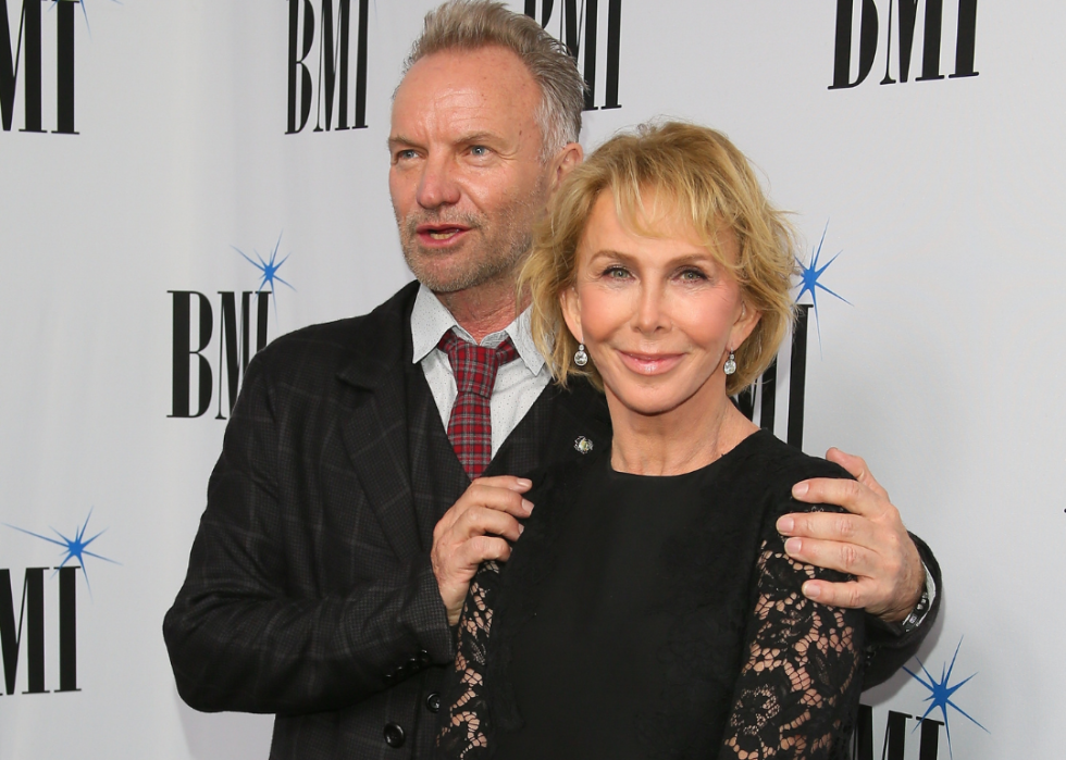 Trudie Styler and Sting attending the 67th Annual BMI Pop Awards