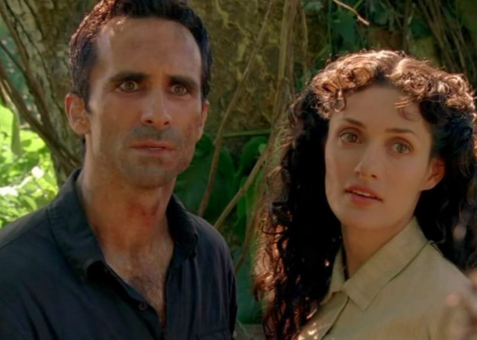 Nestor Carbonell and Mirelly Taylor in Lost, Season 6, Episode 9