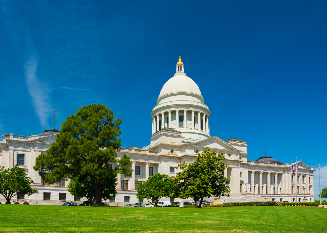 The Arkansas State Capitol in Little Rock.