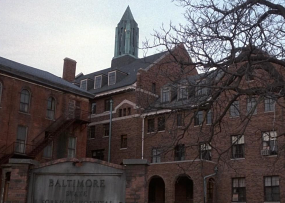 The mental hospital where Dr. Hannibal Lecter (Anthony Hopkins) was interned