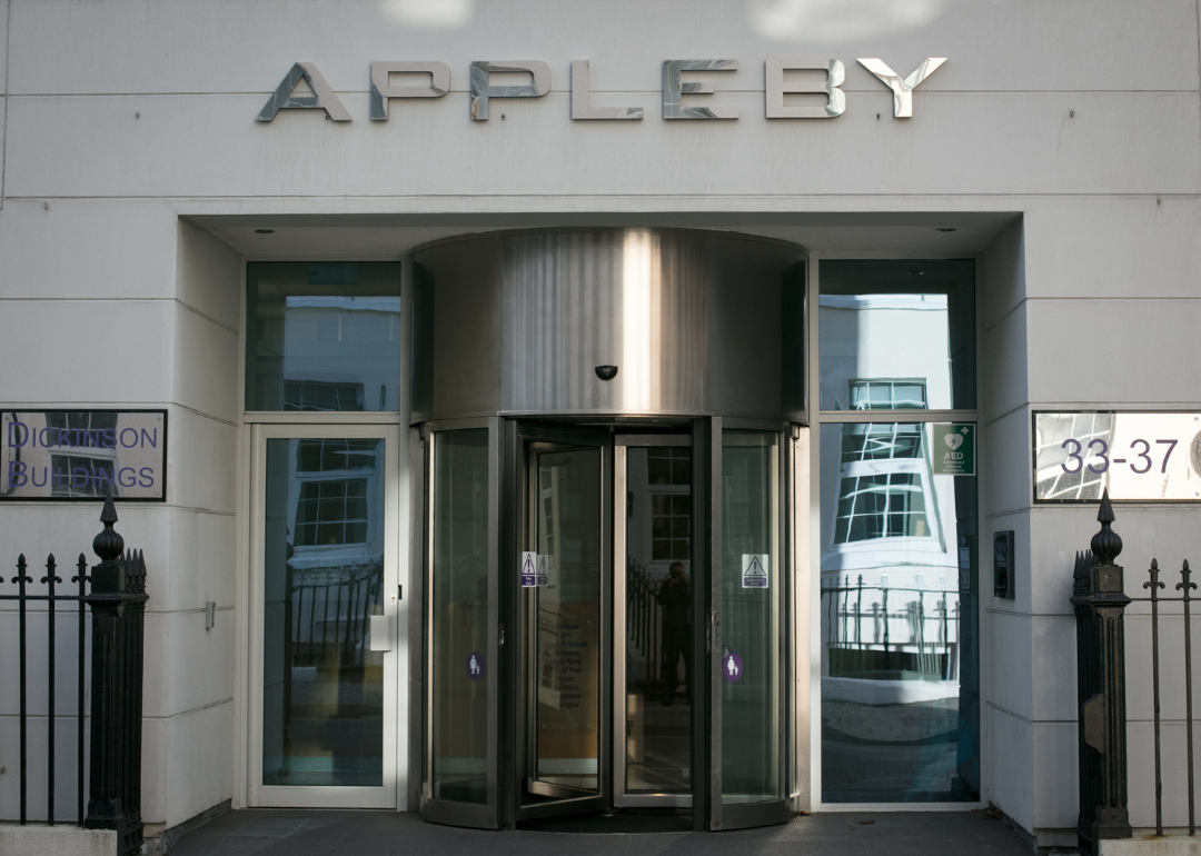 The offices of Bermuda-based law firm Appleby.