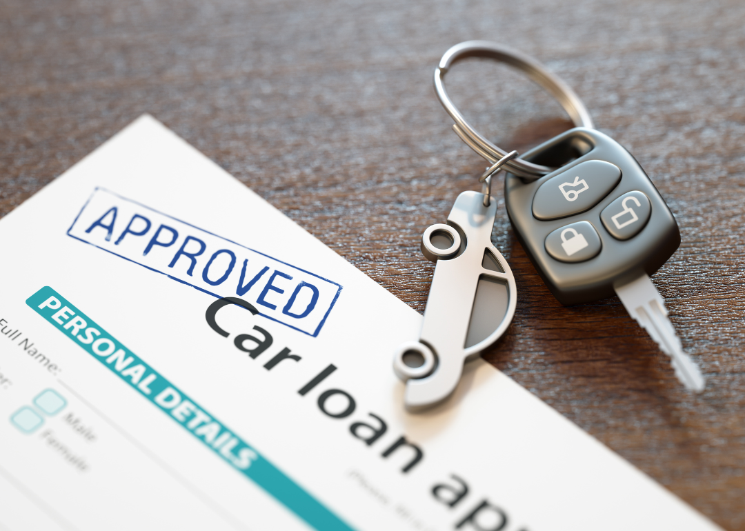 An approved car loan