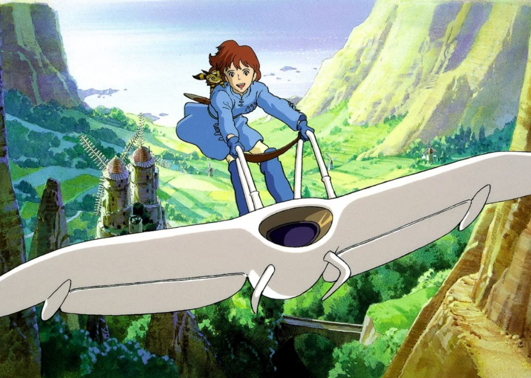 Alison Lohman and Sumi Shimamoto in Nausicaä of the Valley of the Wind.