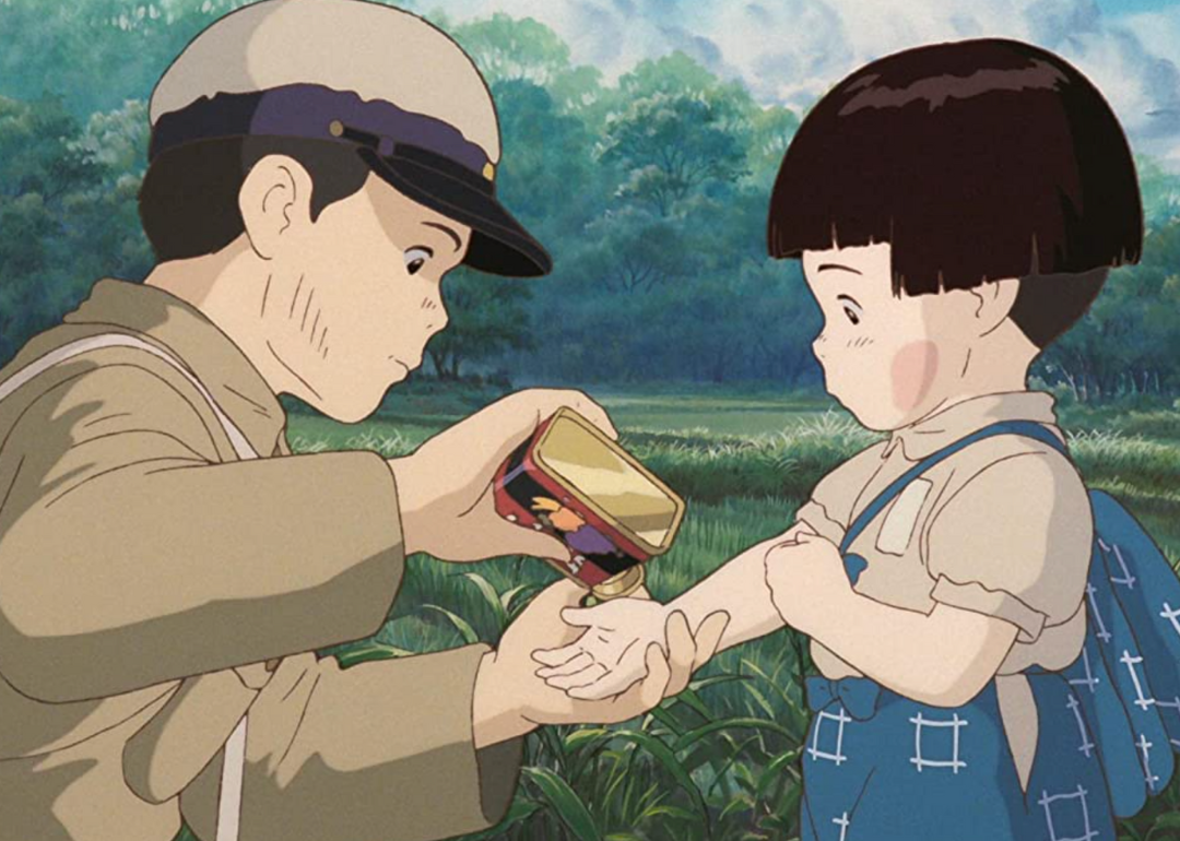 A still from Grave of Fireflies.