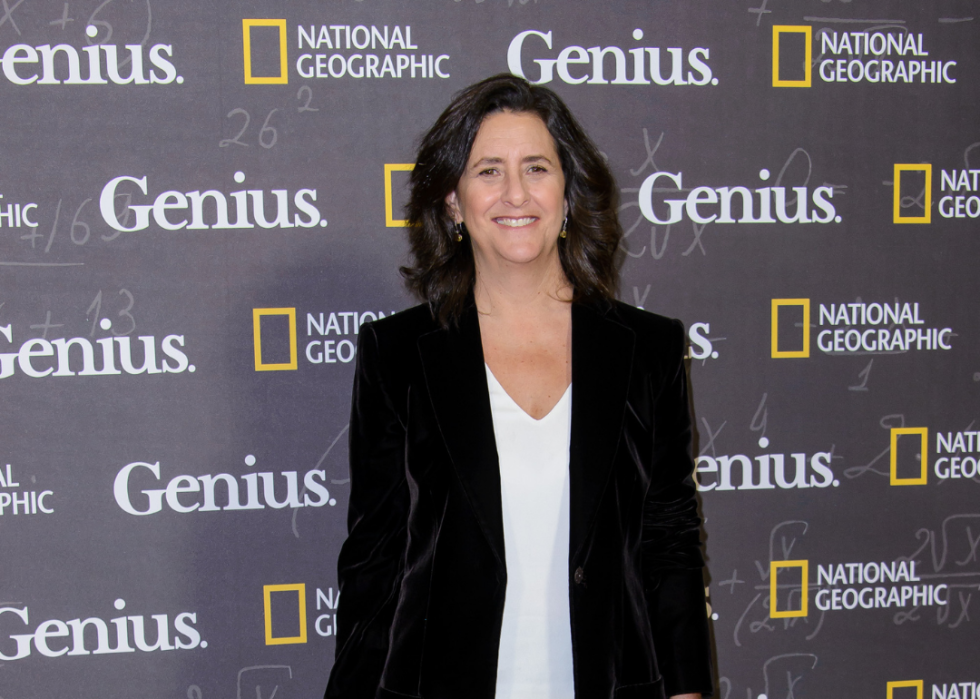 Gigi Pritzker attends the National Geographic Channel's 'Genius' London Premiere