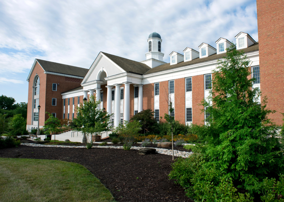 An exterior view of the University of Maryland, College Park.