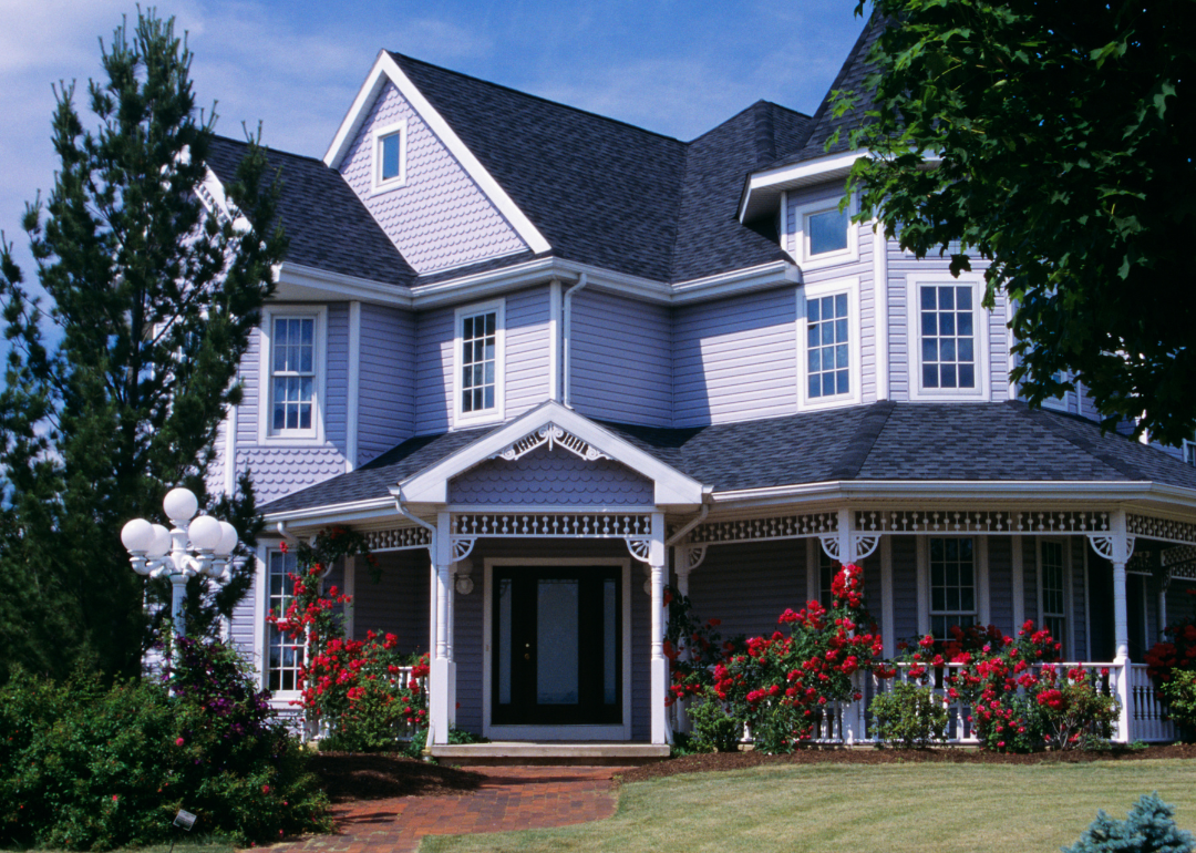 A Victorian-style cottage in 1999.