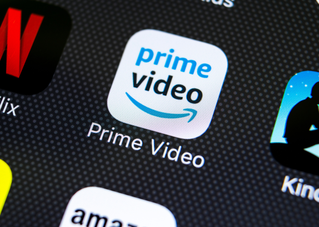Streaming service apps Netflix, Amason Prime Video, and Kindle