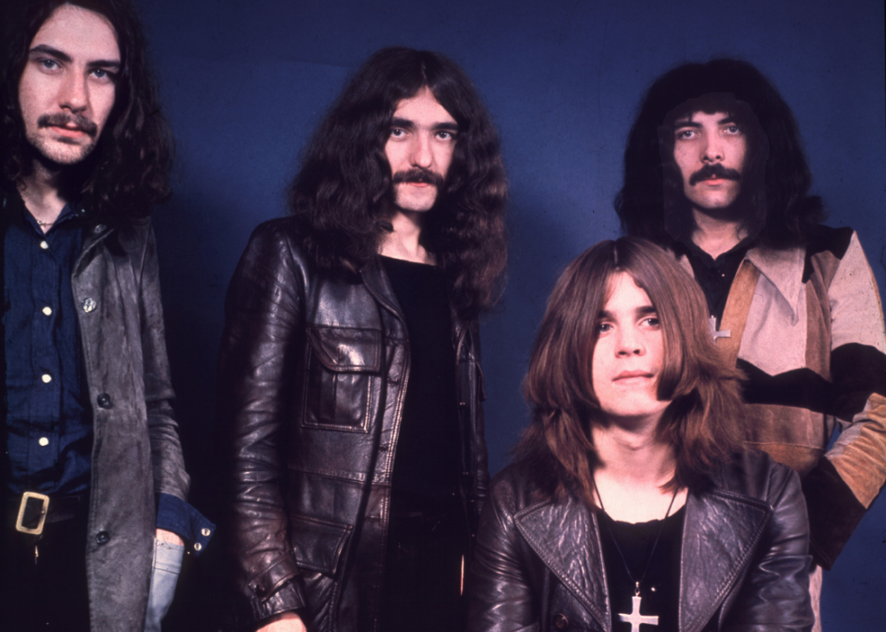 Black Sabbath in a publicity still form the 1970s.