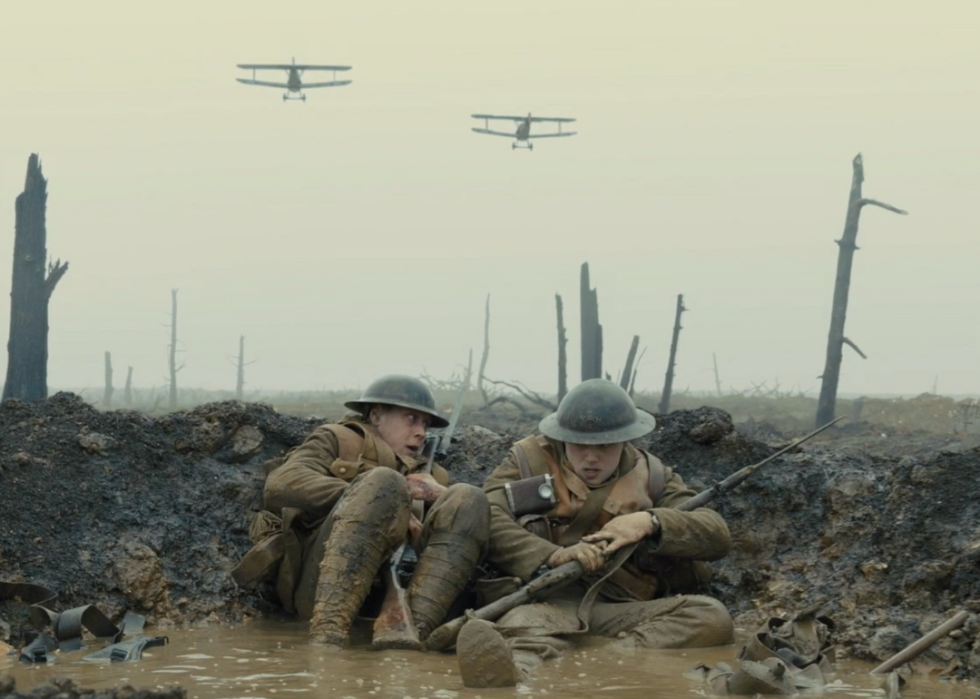 George MacKay and Dean-Charles Chapman in 1917