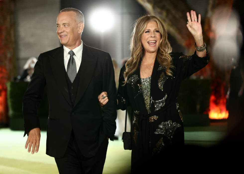 Tom Hanks and Rita Wilson attending The Academy Museum of Motion Pictures Opening Gala at The Academy Museum of Motion Pictures