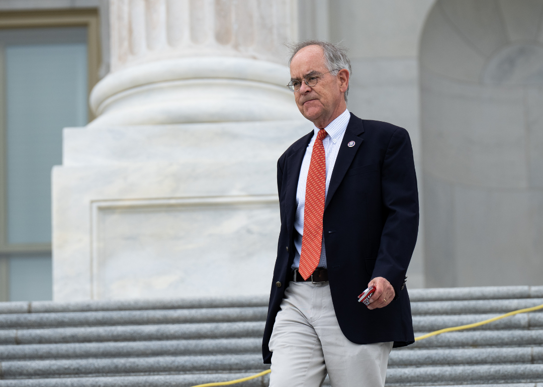Rep. Jim Cooper, D-Tenn., walking down the House steps after a vote in the Capitol on Thursday, May 12, 2022.