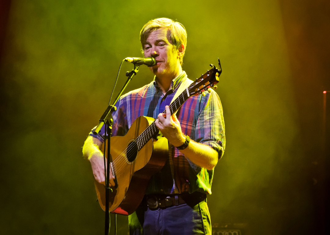 Bill Callahan performing live during a concert at the Admiralspalast on October 8, 2019, in Berlin, Germany.
