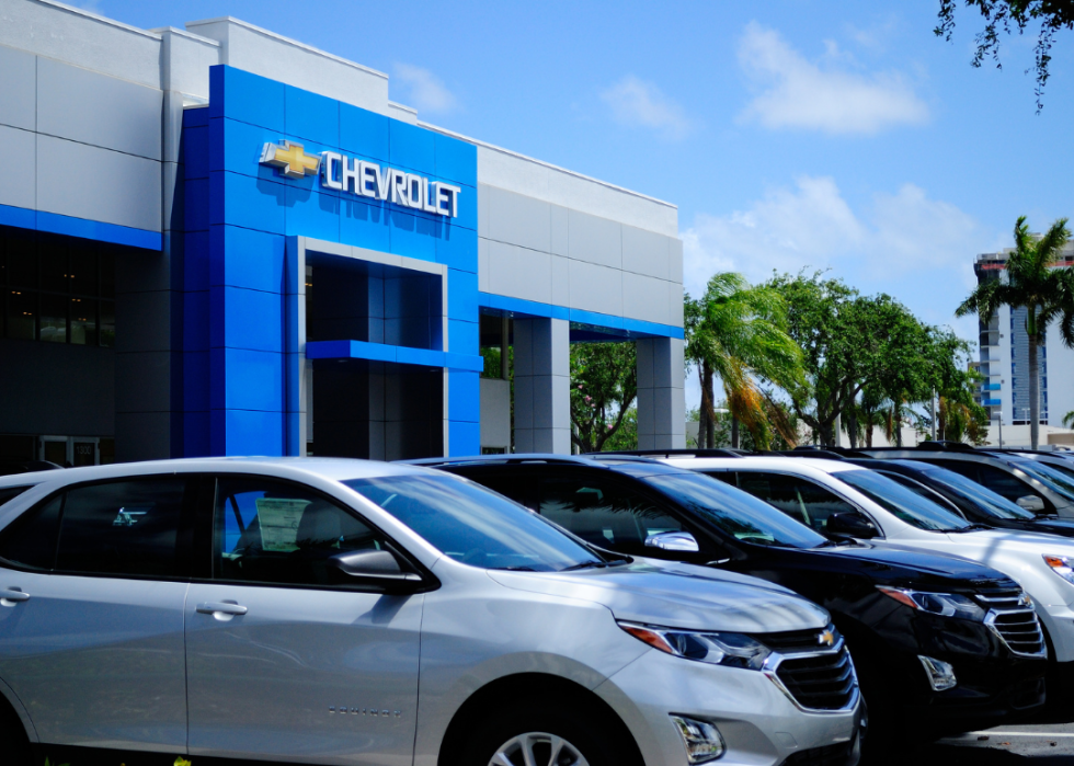 Chevrolet automobile dealership in Fort Lauderdale, Florida
