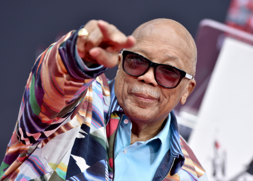 Quincy Jones at his Hand and Footprint Ceremony at TCL Chinese Theatre IMAX