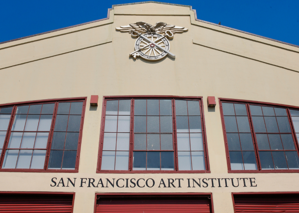 San Francisco Art Institute at Pier 2 in Fort Mason in San Francisco