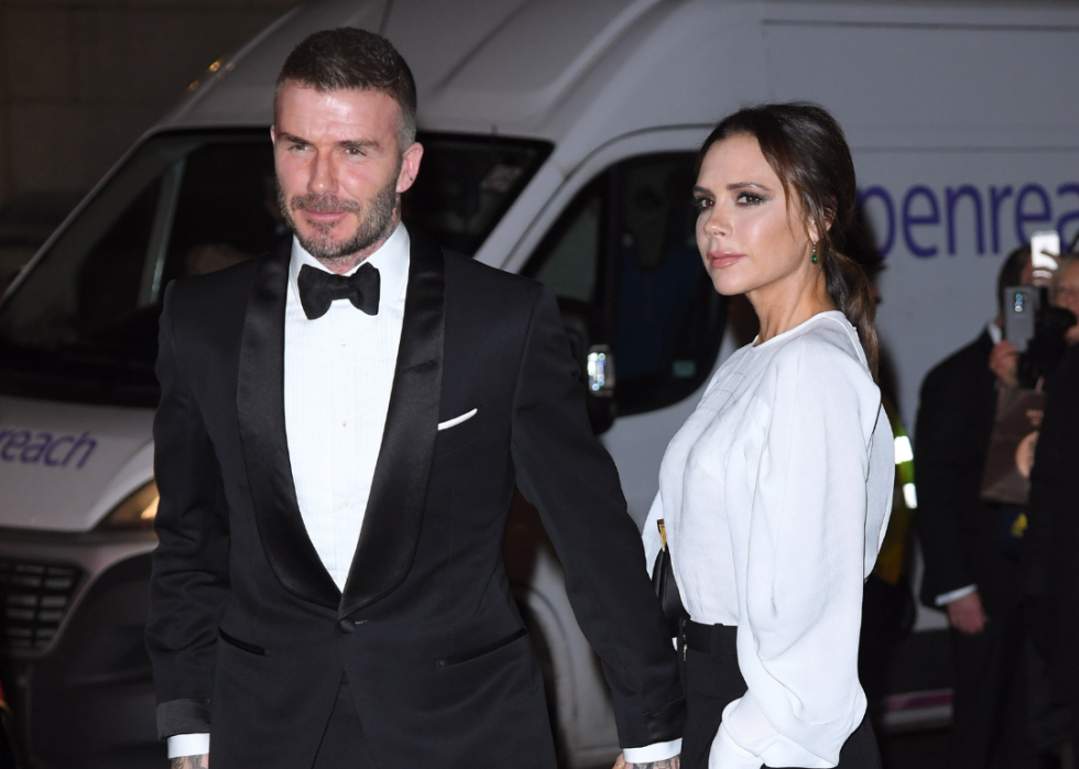 David Beckham and Victoria Beckham attending the Portrait Gala at National Portrait Gallery