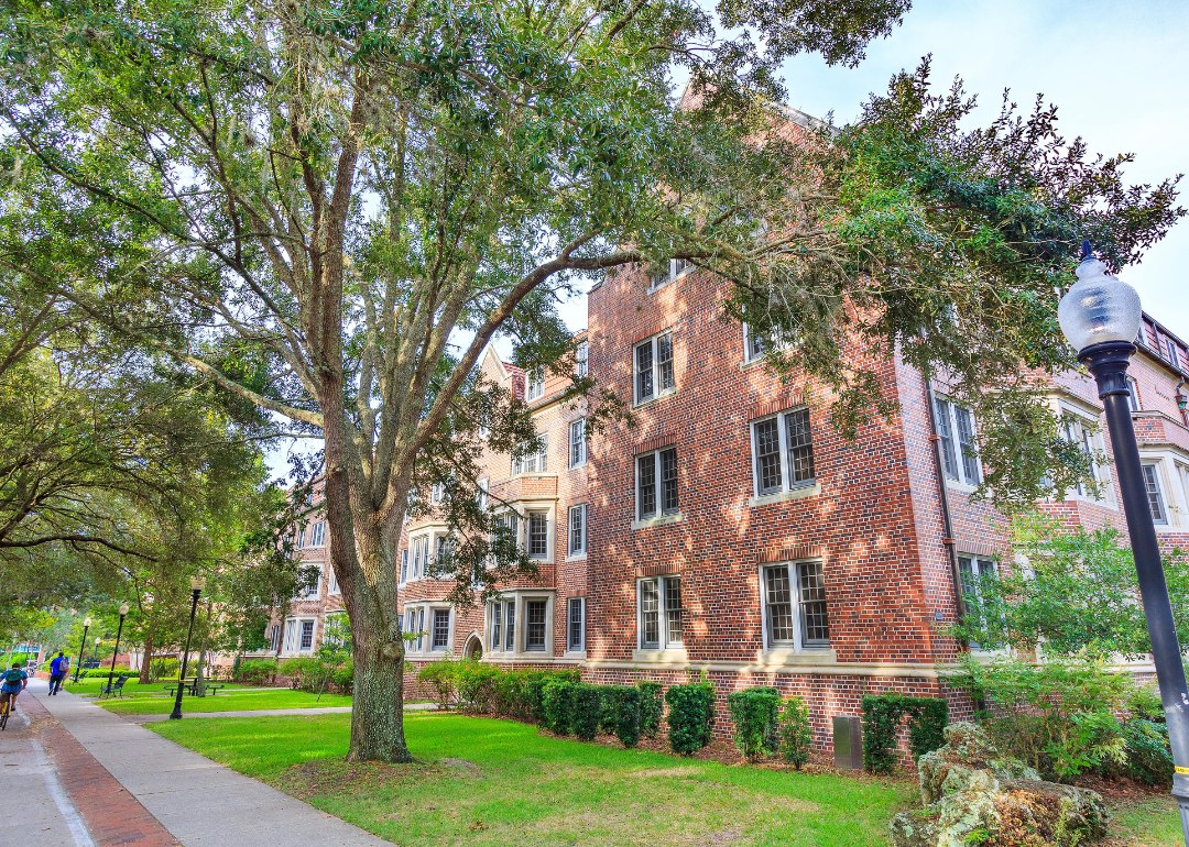 Murphree Hall at the University of Florida on September 12, 2016, in Gainesville, Florida.