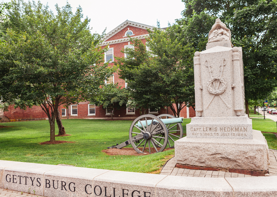 Gettysburg College in 2012.