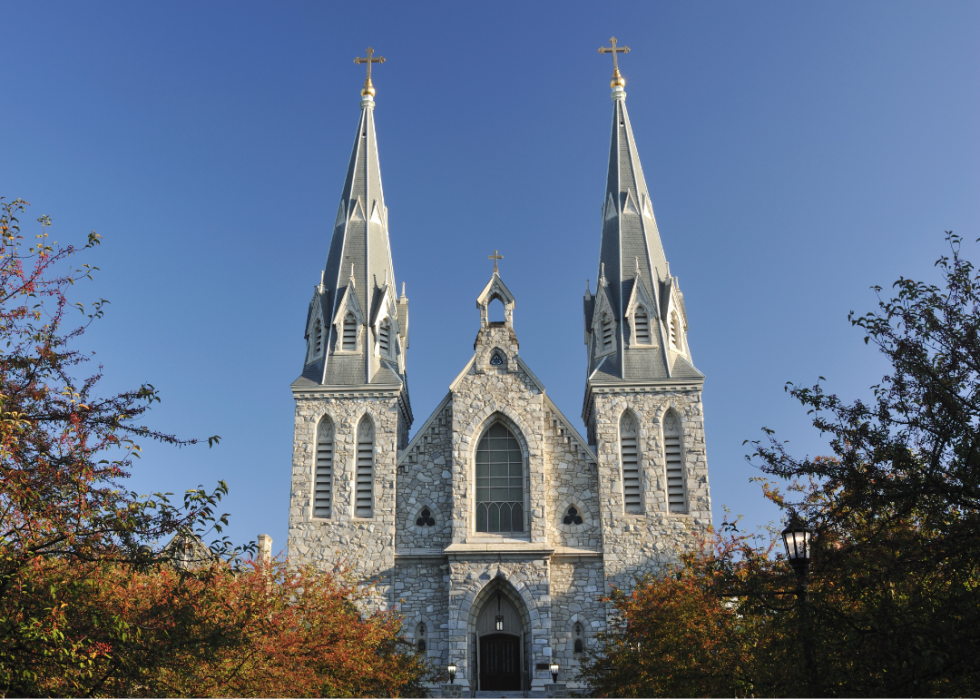 Exterior view of the St. Thomas of Villanova Chapel.