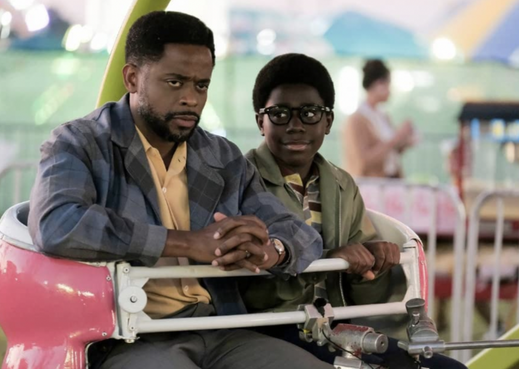 Dulé Hill and Elisha Williams in The Wonder Years