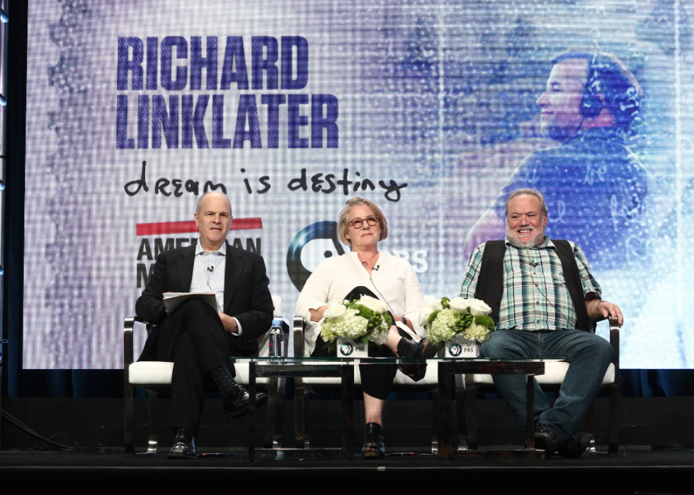 The producers of "American Masters' speak onstage at the 2017 Summer Television Critics Association Press Tour.