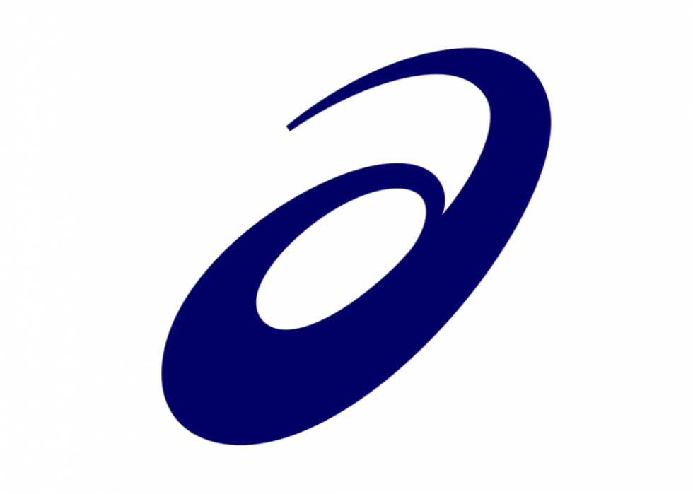 Asics logo.