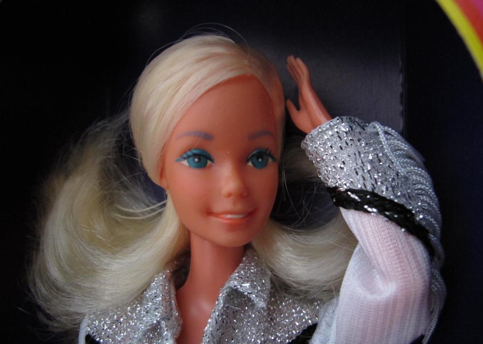 Headed barbie doll bald A bald