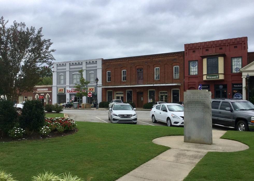 Counties with the most bornandbred residents in South Carolina