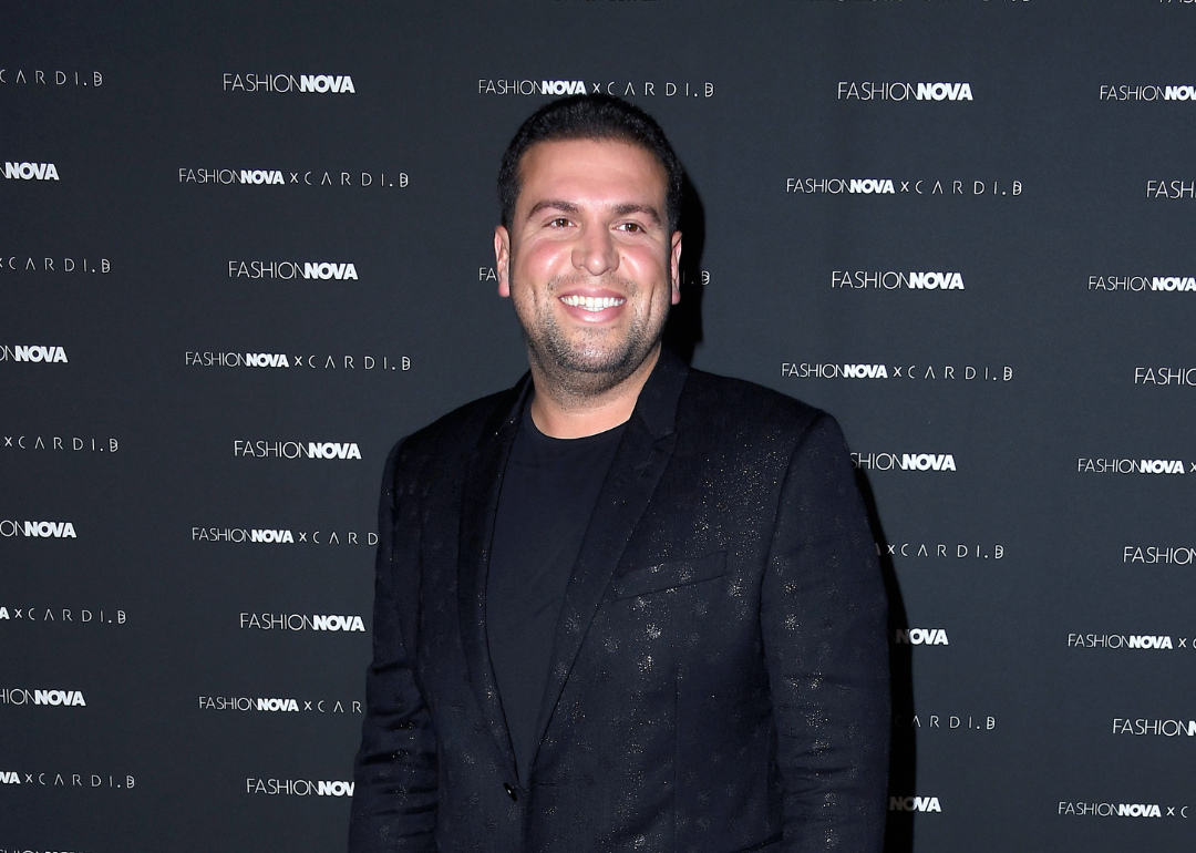 Richard Saghian in a black suit.